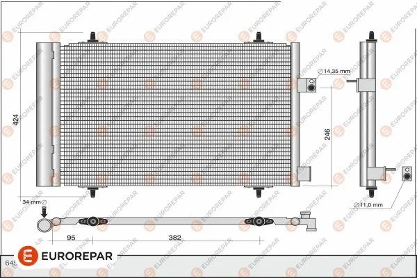 Condenser, air conditioning (1626267480)