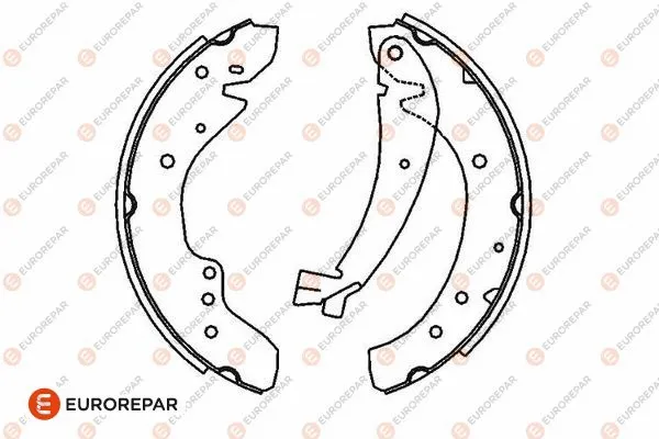Brake Shoe Set (1643185380)