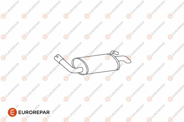 Rear Muffler (E12817L)