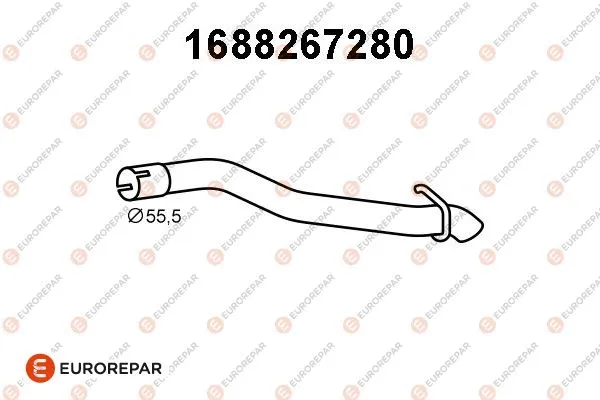 Exhaust Pipe (1688267280)