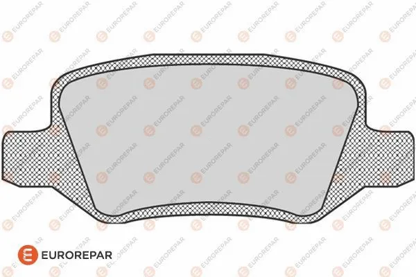 Brake Pad Set, disc brake (1617264380)