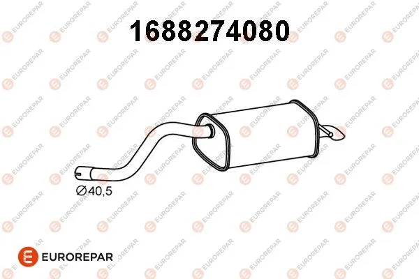 Rear Muffler (1688274080)