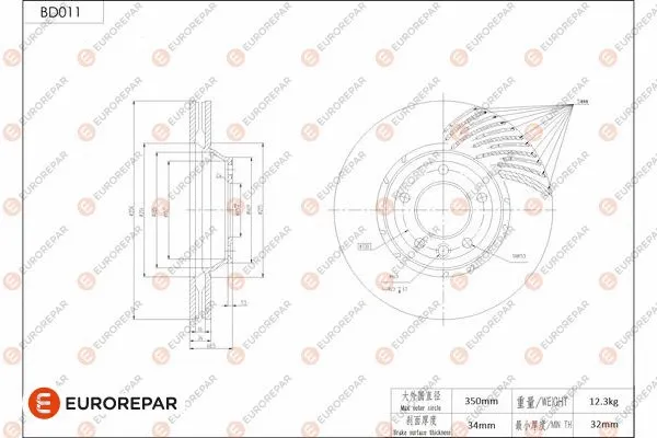 Brake Disc (1684245380)