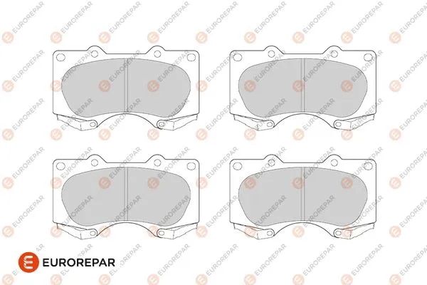 Brake Pad Set, disc brake (1682322180)