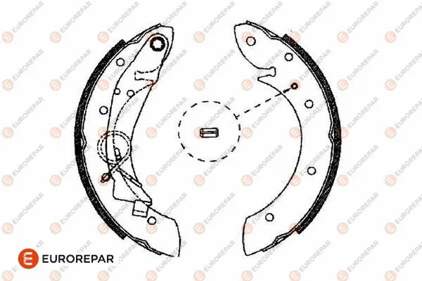 Brake Shoe Set (1643185680)