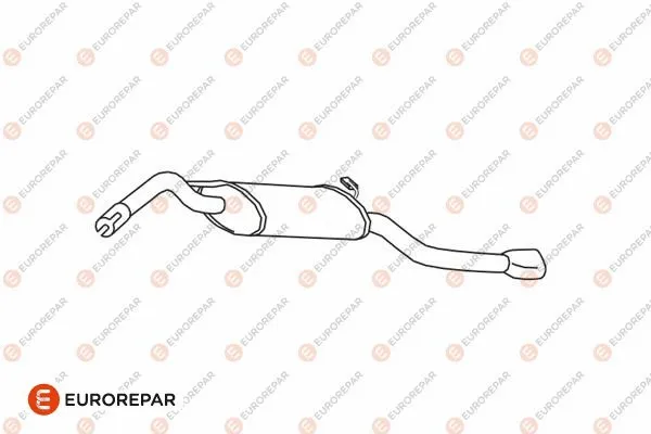 Rear Muffler (E12895J)