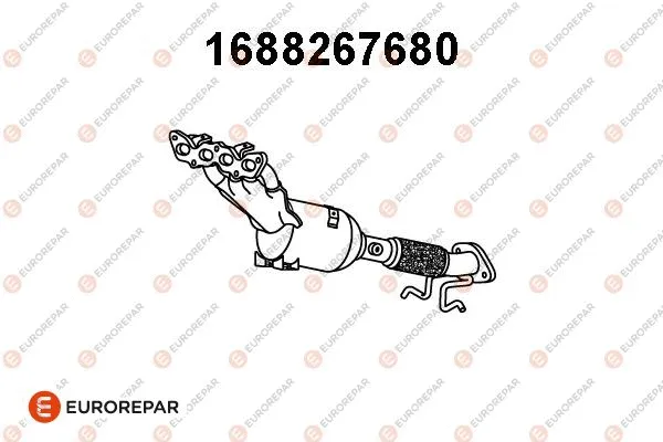 Manifold Catalytic Converter (1688267680)