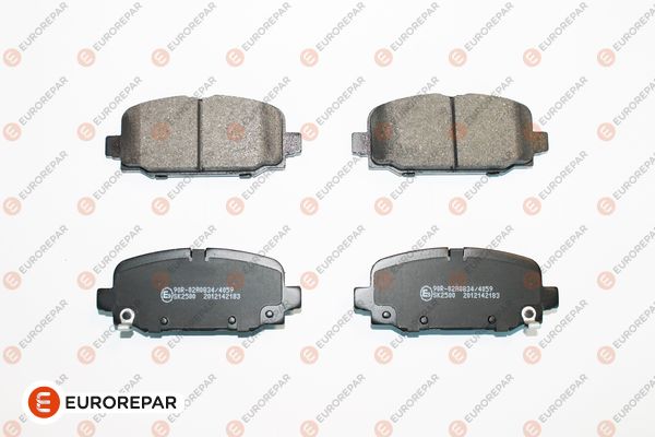 Brake Pad Set, disc brake (1681166280)