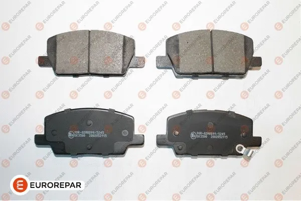Brake Pad Set, disc brake (1675993680)