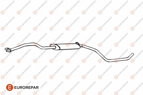 Centre Muffler (E12812L)
