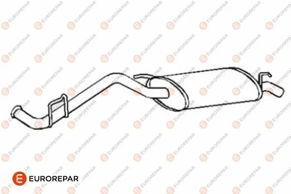 Rear Muffler (E12813A)