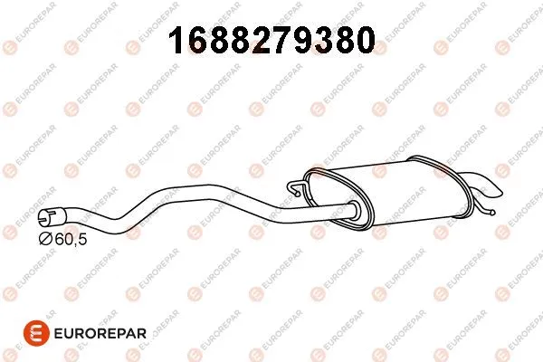 Rear Muffler (1688279380)