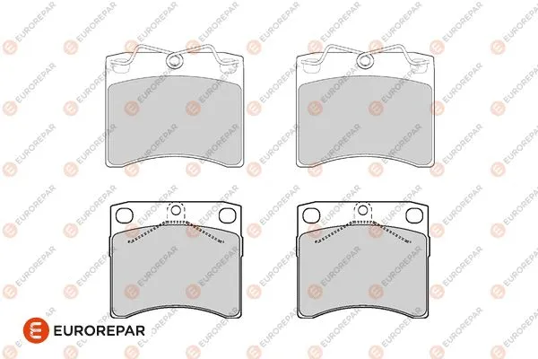 Brake Pad Set, disc brake (1686279580)