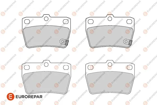 Brake Pad Set, disc brake (1686266480)