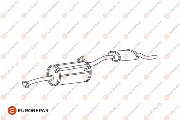 Rear Muffler (E12874K)