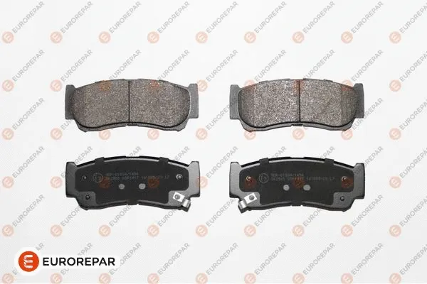 Brake Pad Set, disc brake (1639370980)