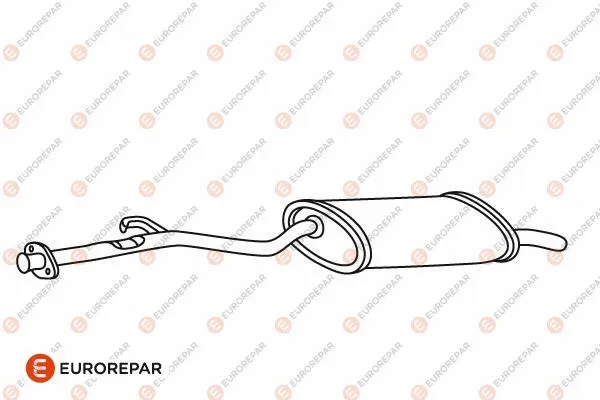 Rear Muffler (E12823H)