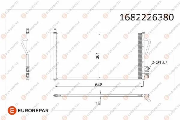 Condenser, air conditioning (1682226380)