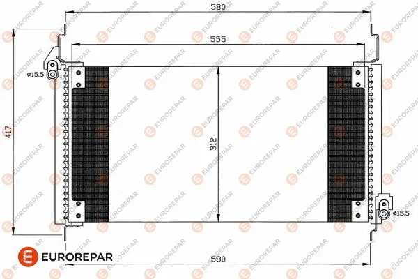 Condenser, air conditioning (1610162580)