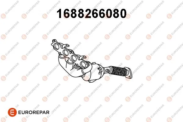 Manifold Catalytic Converter (1688266080)