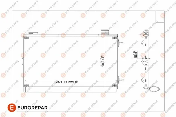 Condenser, air conditioning (E163362)