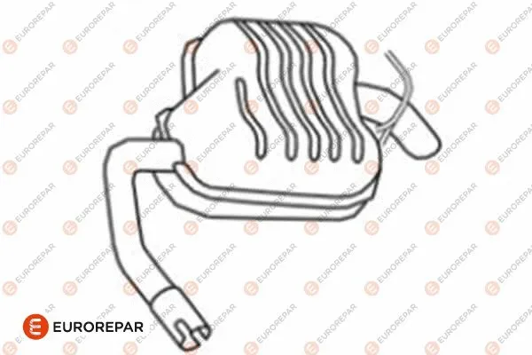 Rear Muffler (1609213680)