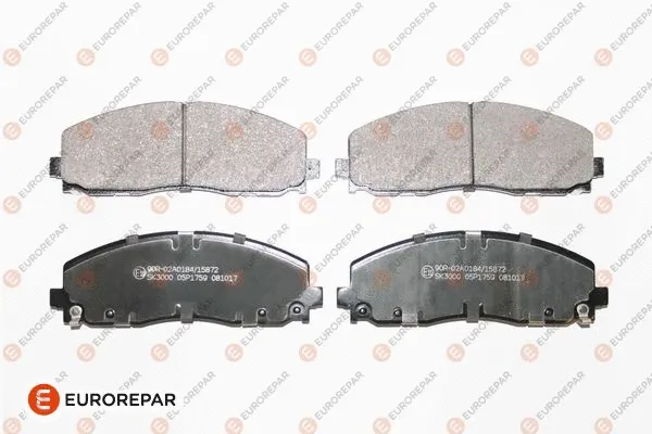 Brake Pad Set, disc brake (1681165780)