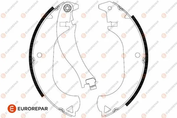 Brake Shoe Set (1643186980)