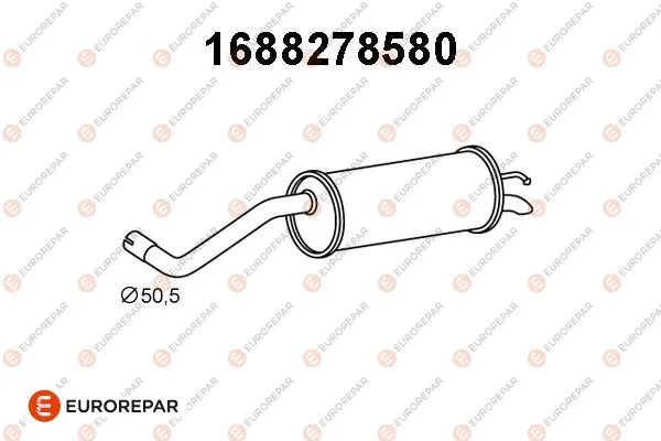 Rear Muffler (1688278580)