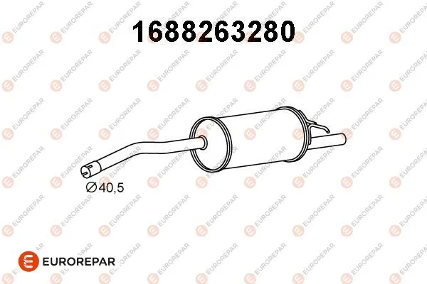 Rear Muffler (1688263280)