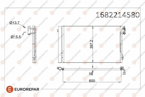 Condenser, air conditioning (1682214580)