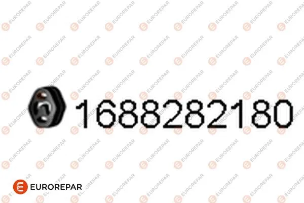 Rubber Strip, exhaust system (1688282180)