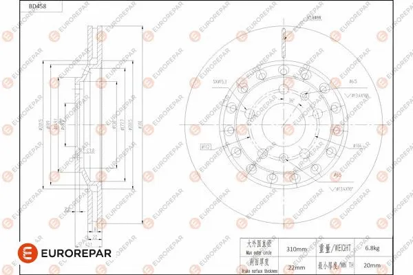 Brake Disc (1684290080)