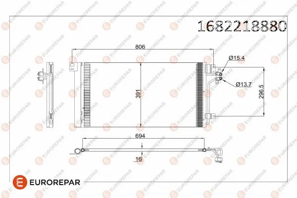 Condenser, air conditioning (1682218880)