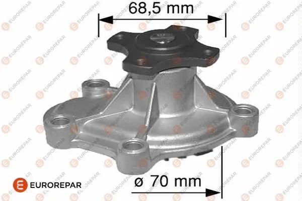 Water Pump, engine cooling (1623111180)