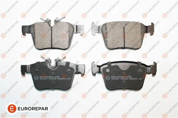 Brake Pad Set, disc brake (1675992480)