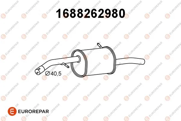 Rear Muffler (1688262980)