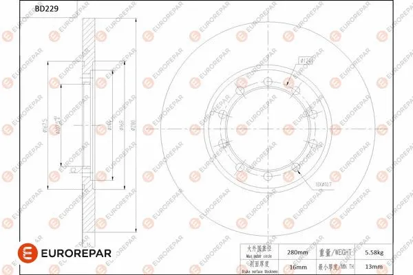 Brake Disc (1684267180)