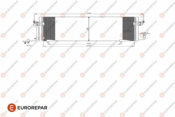 Condenser, air conditioning (E163304)