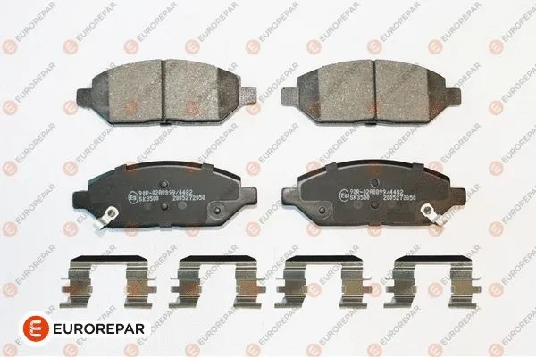 Brake Pad Set, disc brake (1673899080)