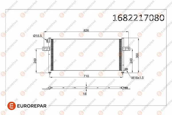 Condenser, air conditioning (1682217080)