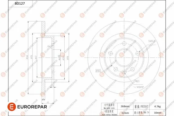 Brake Disc (1684256980)