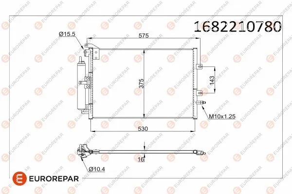 Condenser, air conditioning (1682210780)