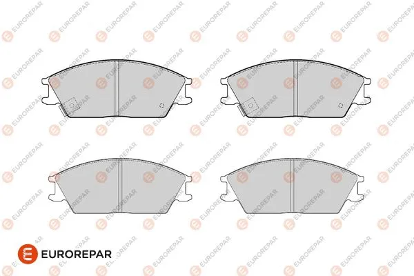 Brake Pad Set, disc brake (1682316880)
