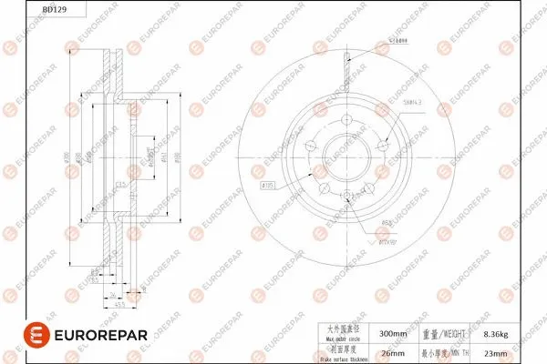 Brake Disc (1684257180)