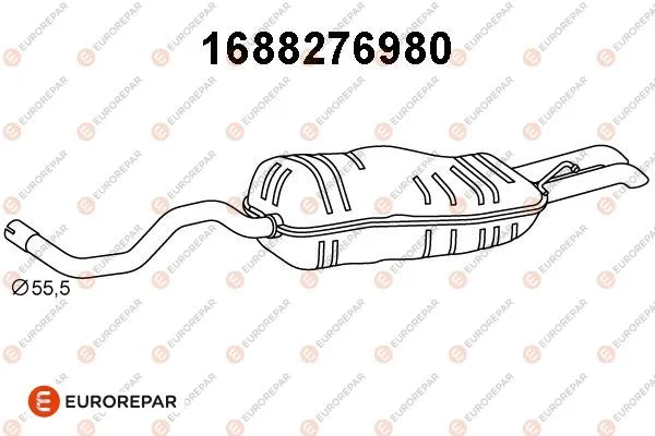 Rear Muffler (1688276980)
