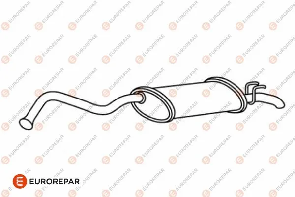 Rear Muffler (E12888A)