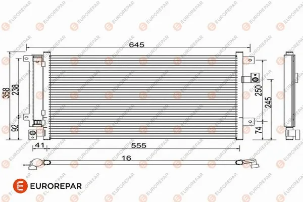 Condenser, air conditioning (1610162480)