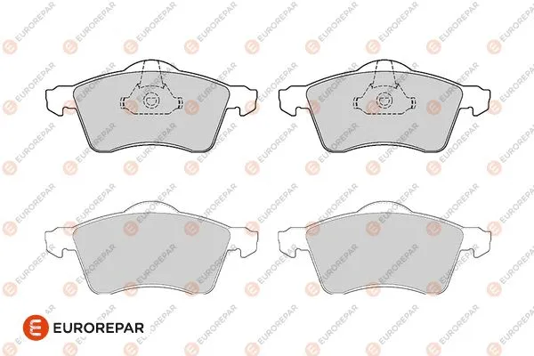 Brake Pad Set, disc brake (1686277580)