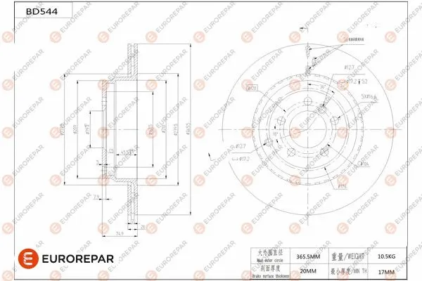 Brake Disc (1684298680)